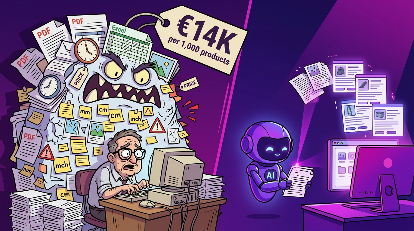 The €14K Question: True Cost of Manual Product Data Entry